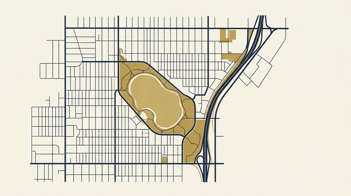 Sloan's Lake map