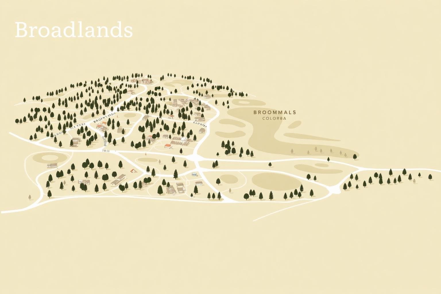 Broadlands — real photograph